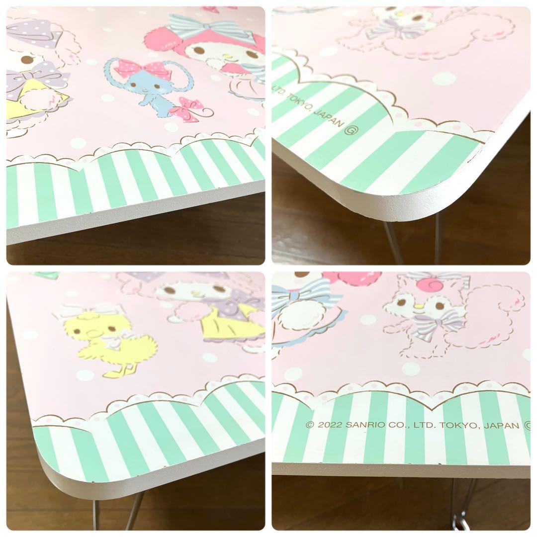 サンリオ当りくじ♡マイメロディマイスウィートピアノ♡折りたたみテーブル♡2022