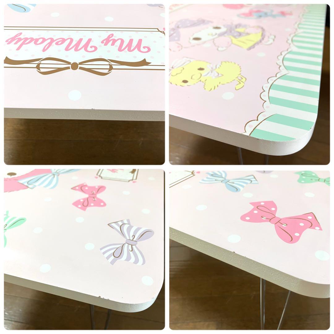 サンリオ当りくじ♡マイメロディマイスウィートピアノ♡折りたたみテーブル♡2022