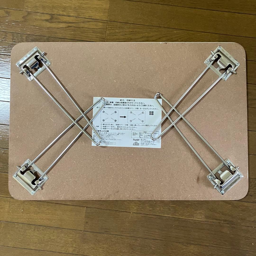 サンリオ当りくじ♡マイメロディマイスウィートピアノ♡折りたたみテーブル♡2022