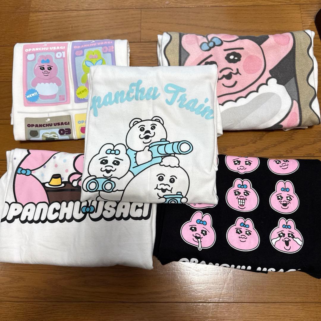 おぱんちゅうさぎ Tシャツ 5点セット しまむら アベイル POPUP 展覧会