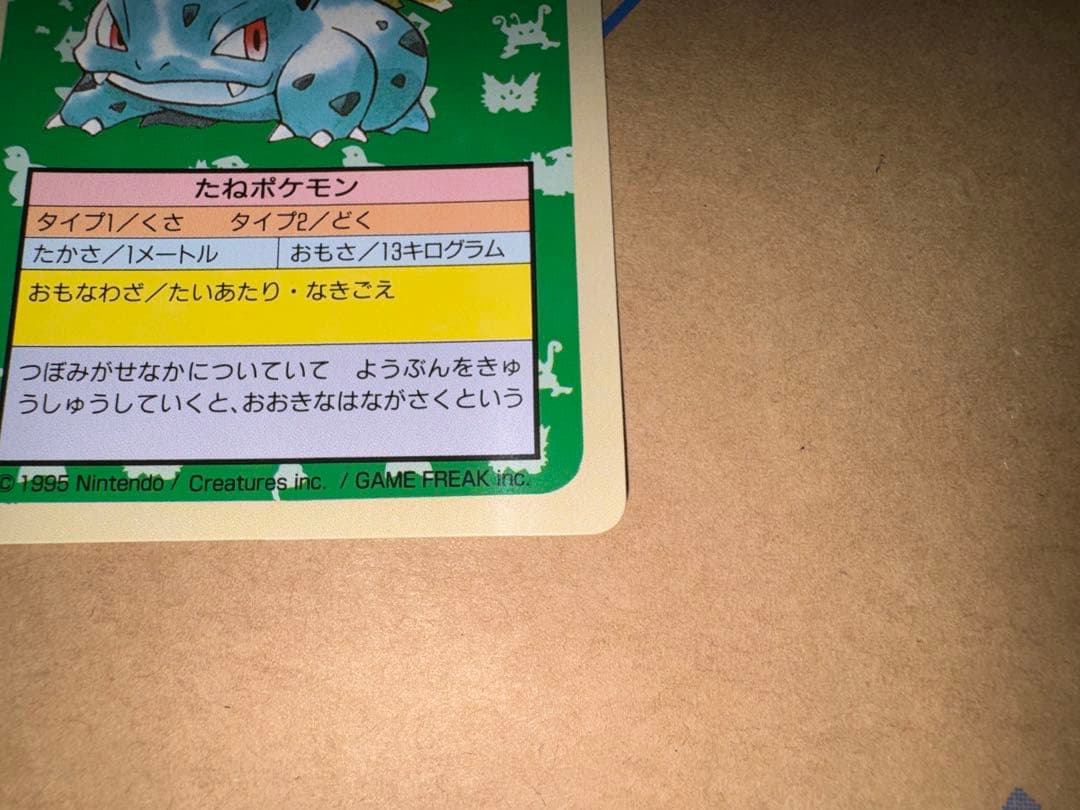 トップサン ポケモンカード フシギダネ 青裏 フシギソウ 緑裏 セット