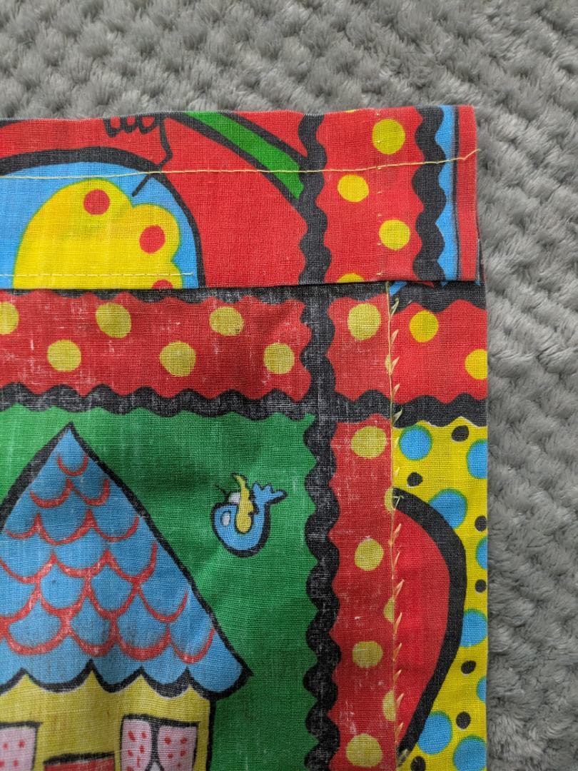 ヴィンテージ Sears カーテン 上飾り付き