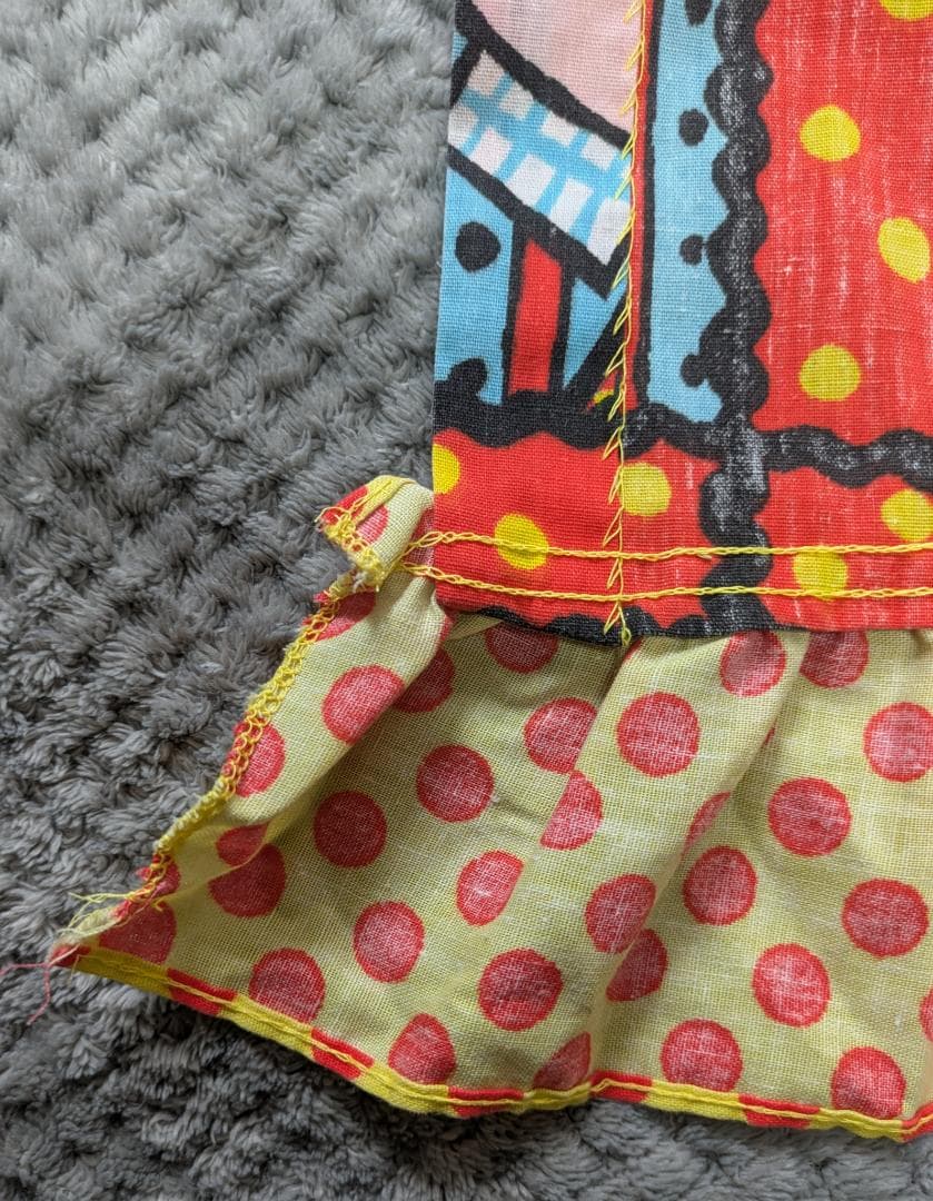 ヴィンテージ Sears カーテン 上飾り付き