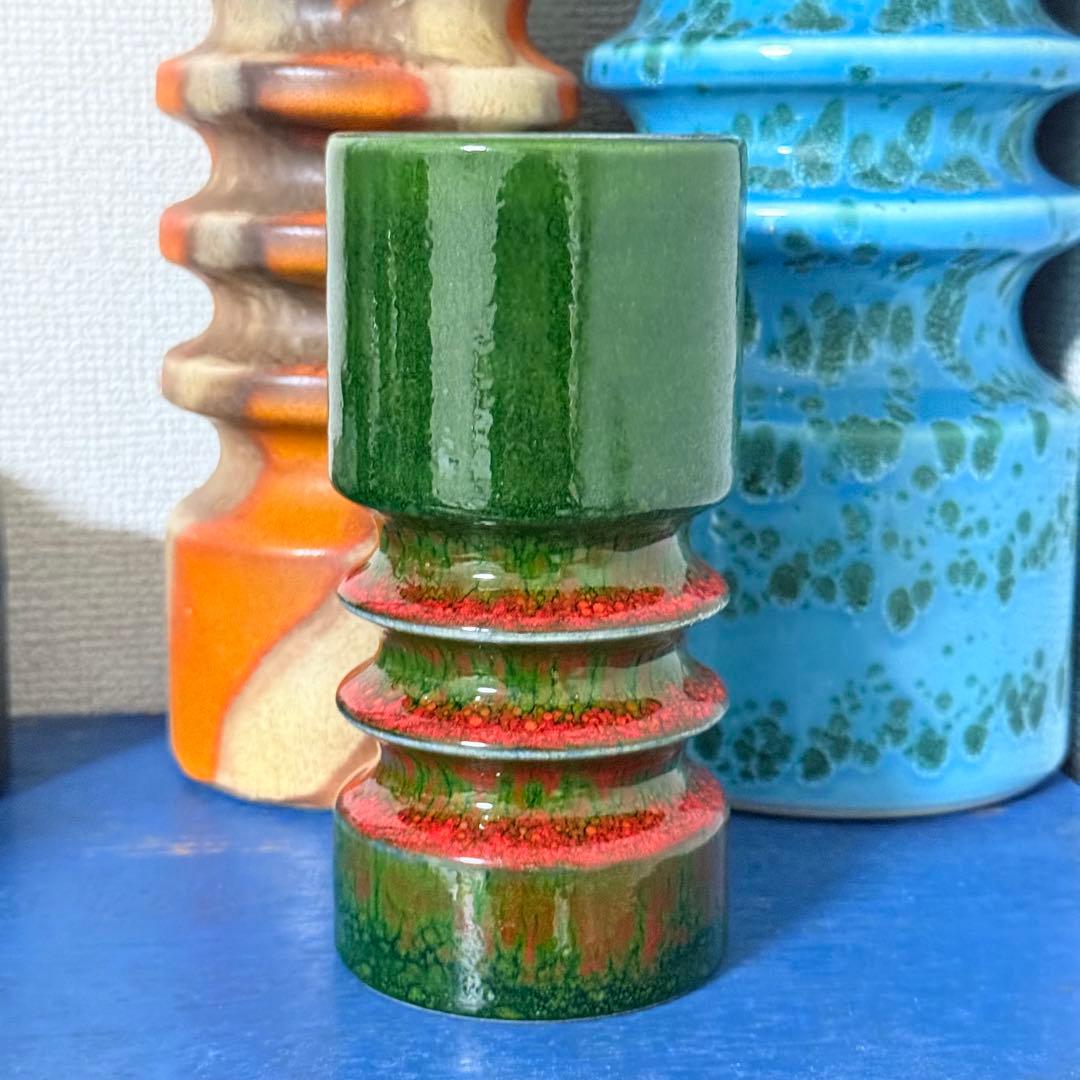 Fohr 15.5cm fat lava ファットラバ ミッドセンチュリー 花瓶