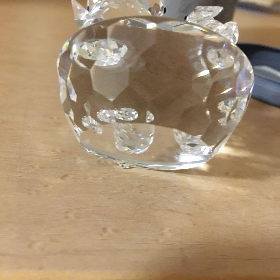 スワロフスキー鳥の親子