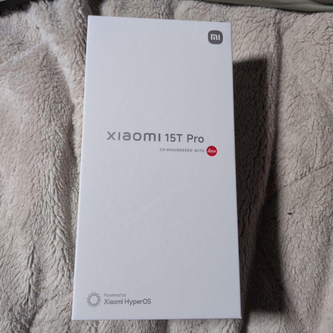 Xiaom 15T Pro　スマートフォン ブラック本体