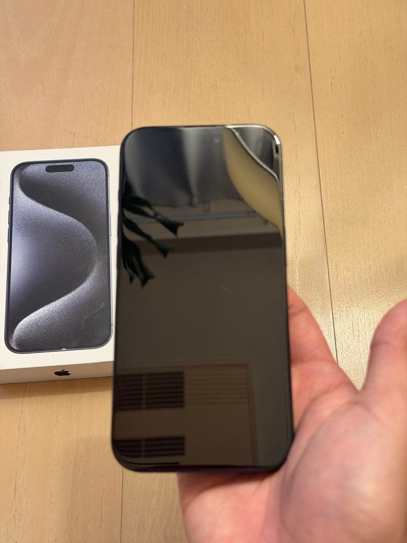 Apple iPhone 15Pro ブルーチタニウム