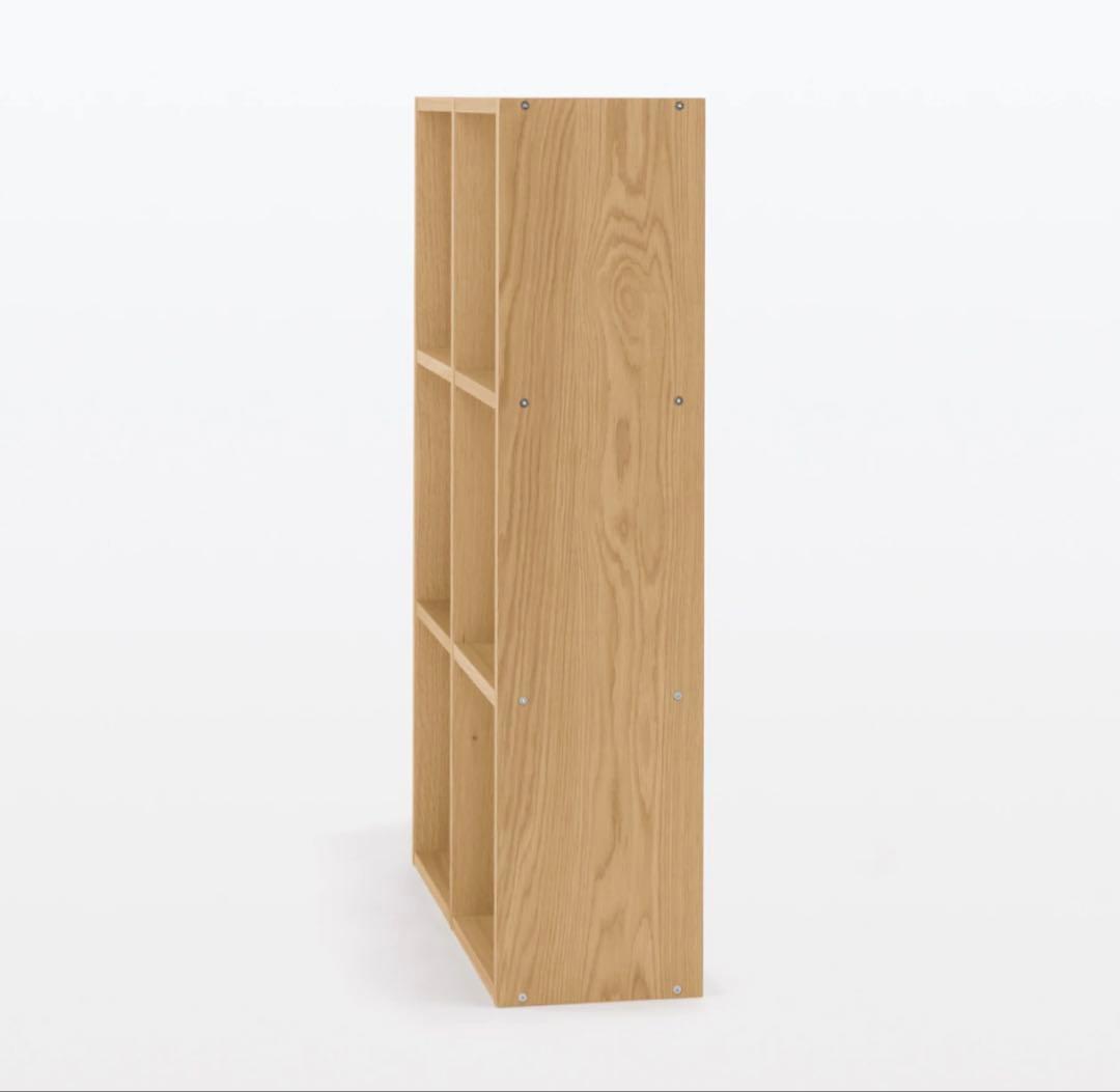 無印良品　スタッキングシェルフセット３段×２列