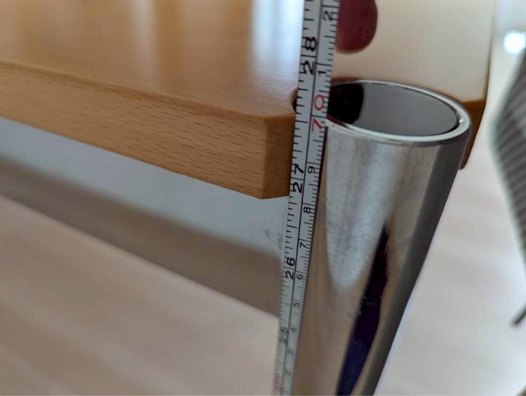 USMハラー　テーブル　サイズW1500× D750 天板：ナチュラル