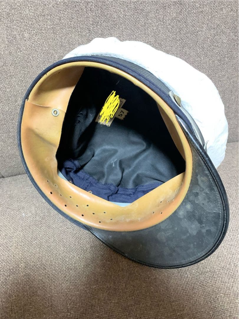 帽子　昭和　レトロ　当時物　ミリタリー　海軍　ヴィンテージ　学生帽子？