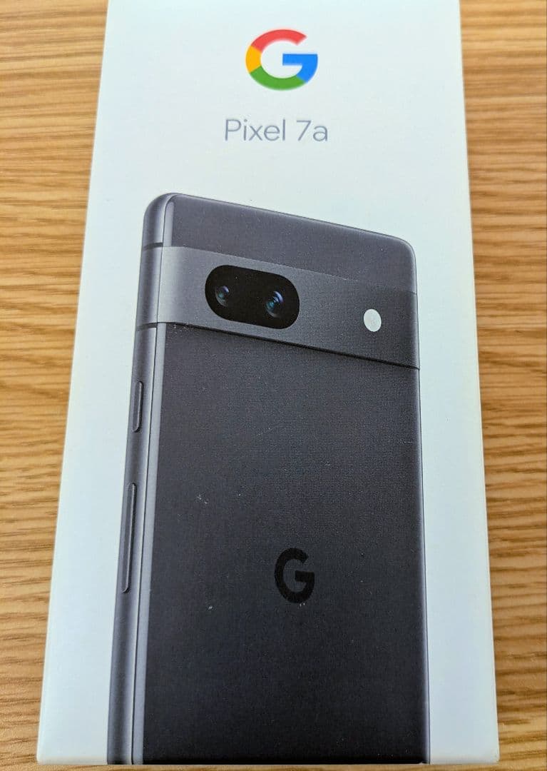 Google Pixel 7a 黒 本体とケース付き