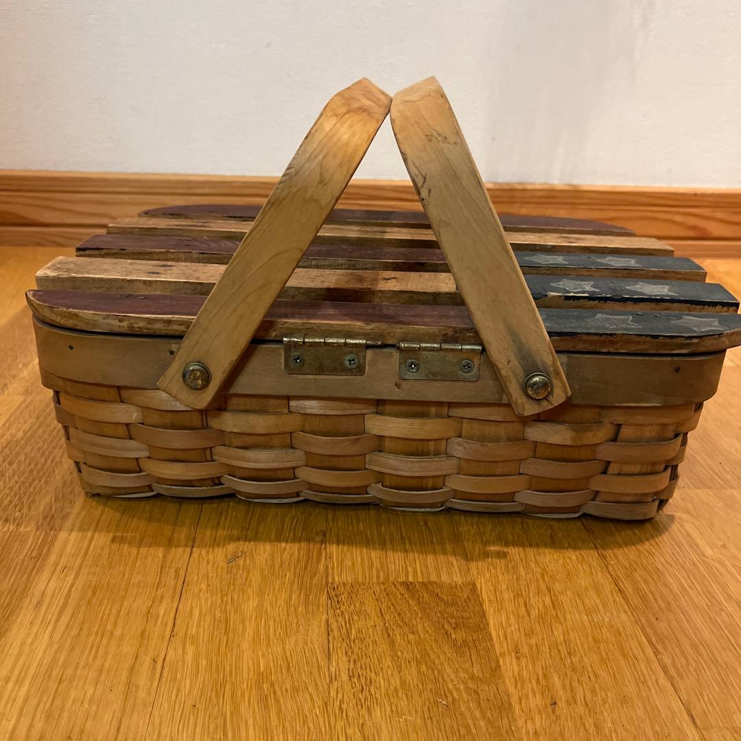 アメリカンカントリー　ピクニックバスケット