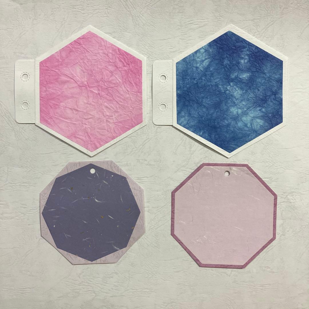 コラージュノートなど　色見本