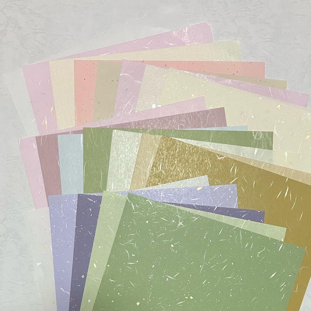 コラージュノートなど　色見本