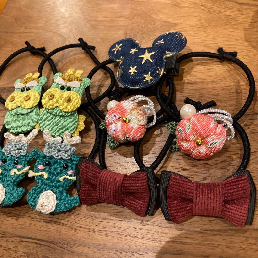 あや様ご確認用☆ハンドメイド　ヘアゴム
