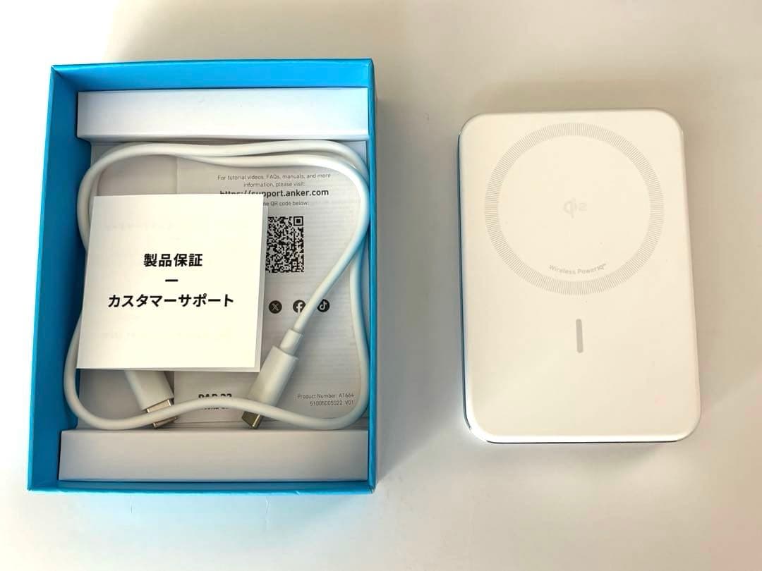 スマホアクセサリー ANKER MagGo Power Bank 10000 mAh Slim