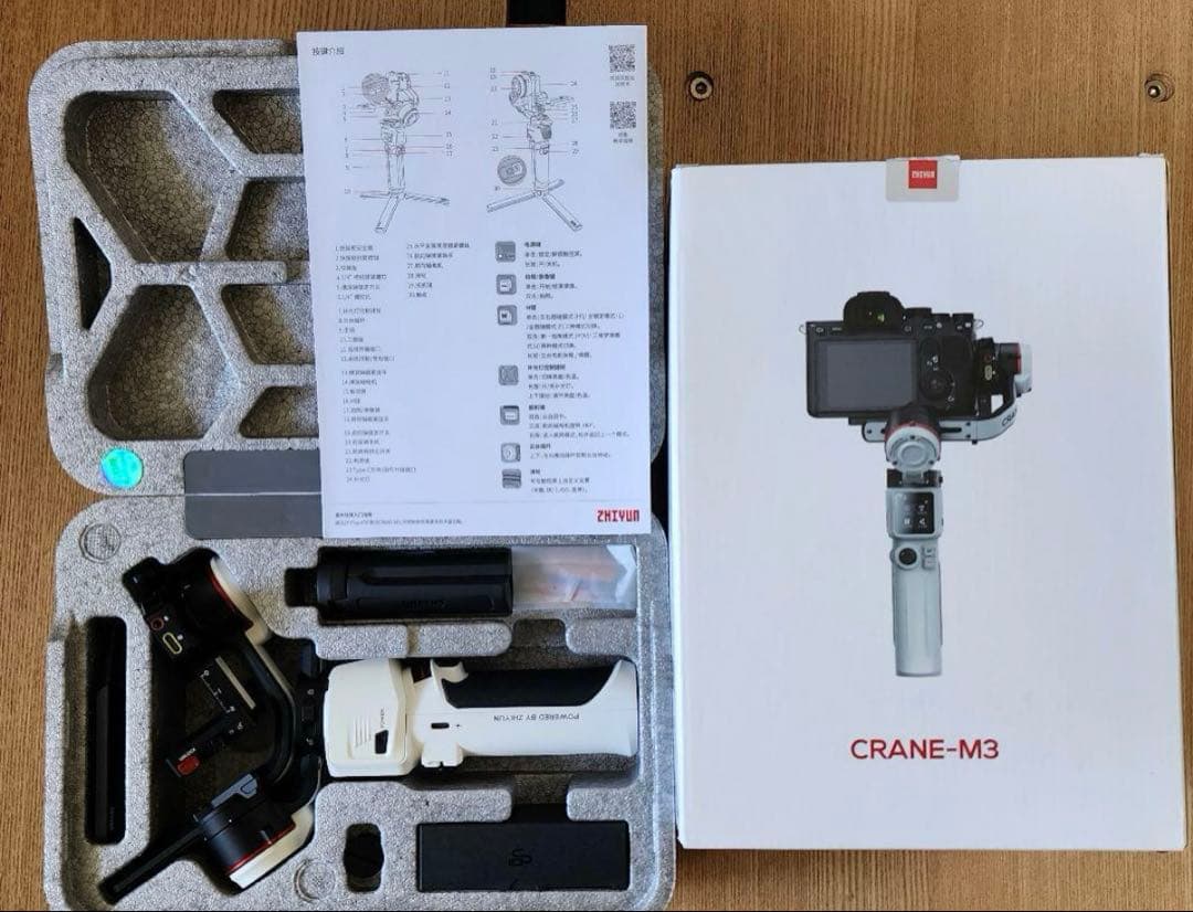 【美品】Zhiyun Crane M3 ジンバル ／ スタビライザー