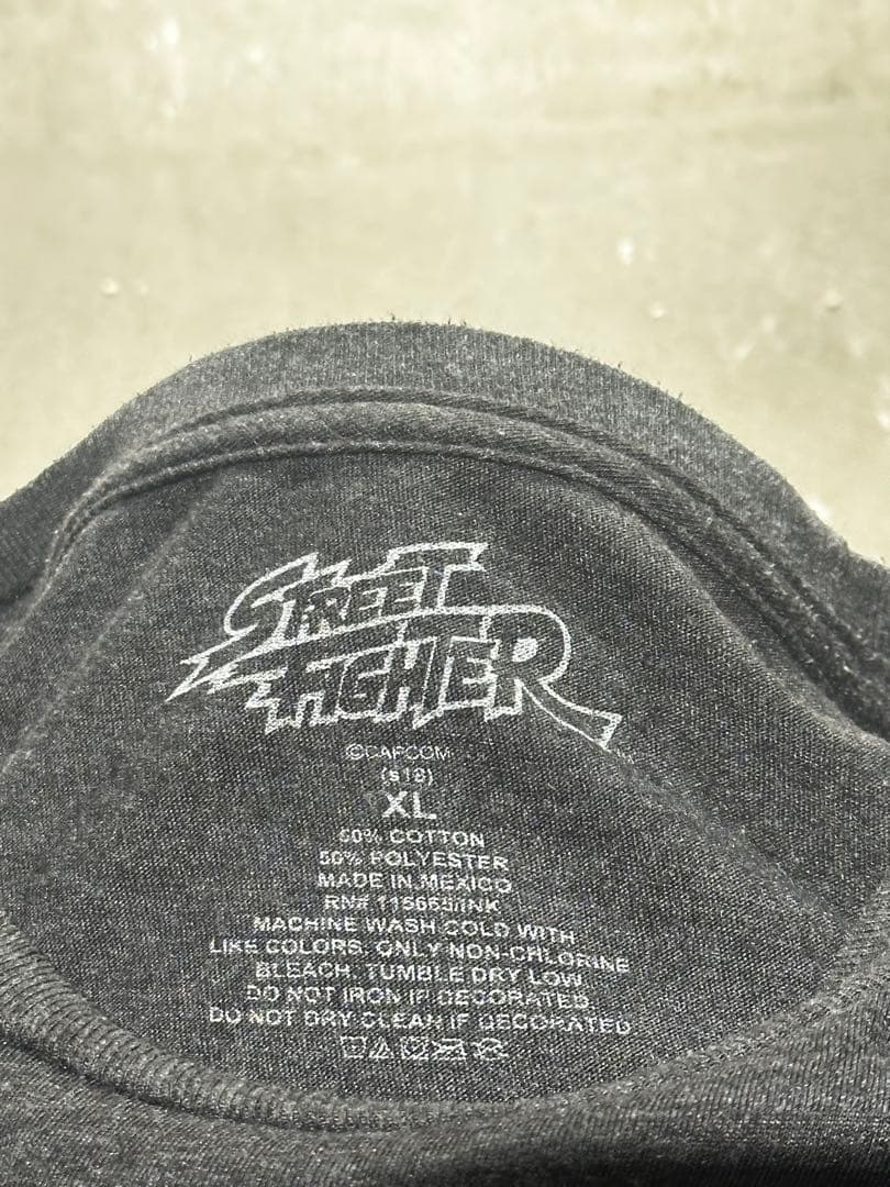【アメリカ企画】XL ストリートファイター キャラクター Tシャツ