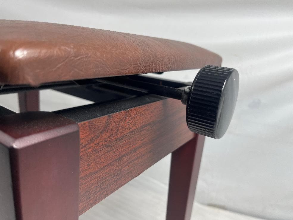 ※83639※YAMAHAピアノ椅子　BC-203MH（茶色）★送料無料