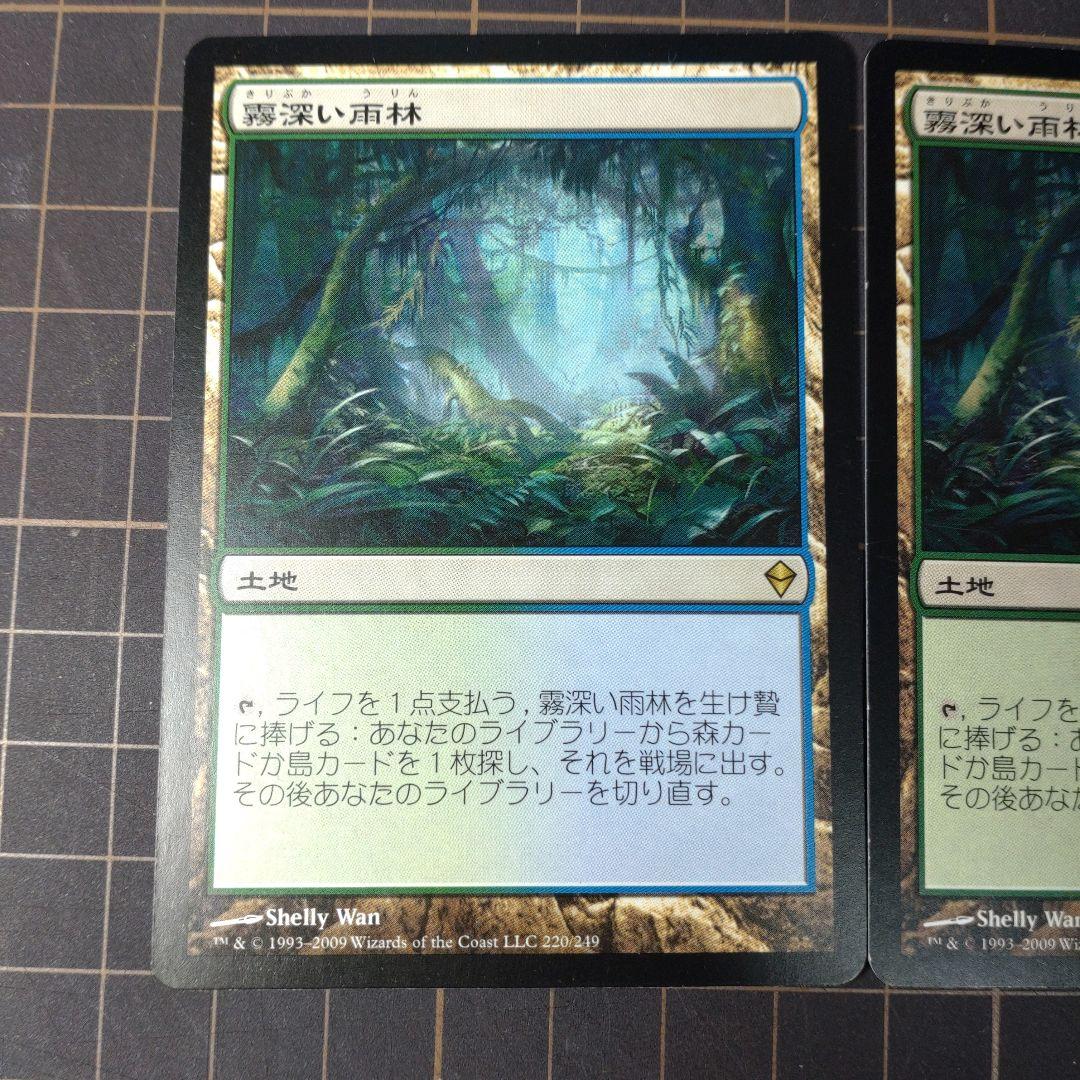 MTG 霧深い雨林 ZEN