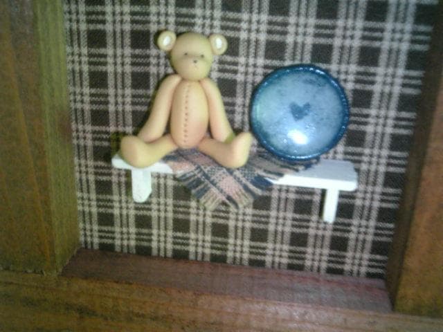 可愛い（'ω'*）くまの壁掛けフック/インテリア