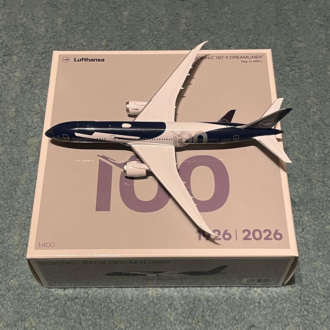 LUFTHANSA 787-9 ルフトハンザ 100周年 NG 1:400