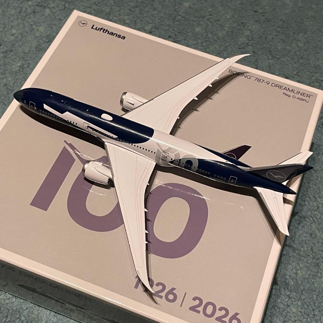 LUFTHANSA 787-9 ルフトハンザ 100周年 NG 1:400