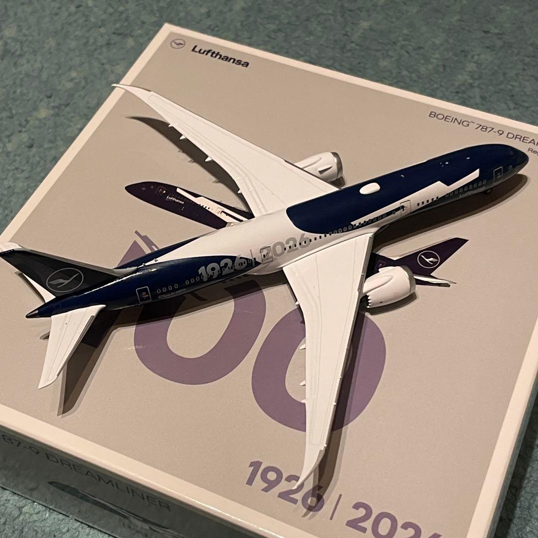 LUFTHANSA 787-9 ルフトハンザ 100周年 NG 1:400