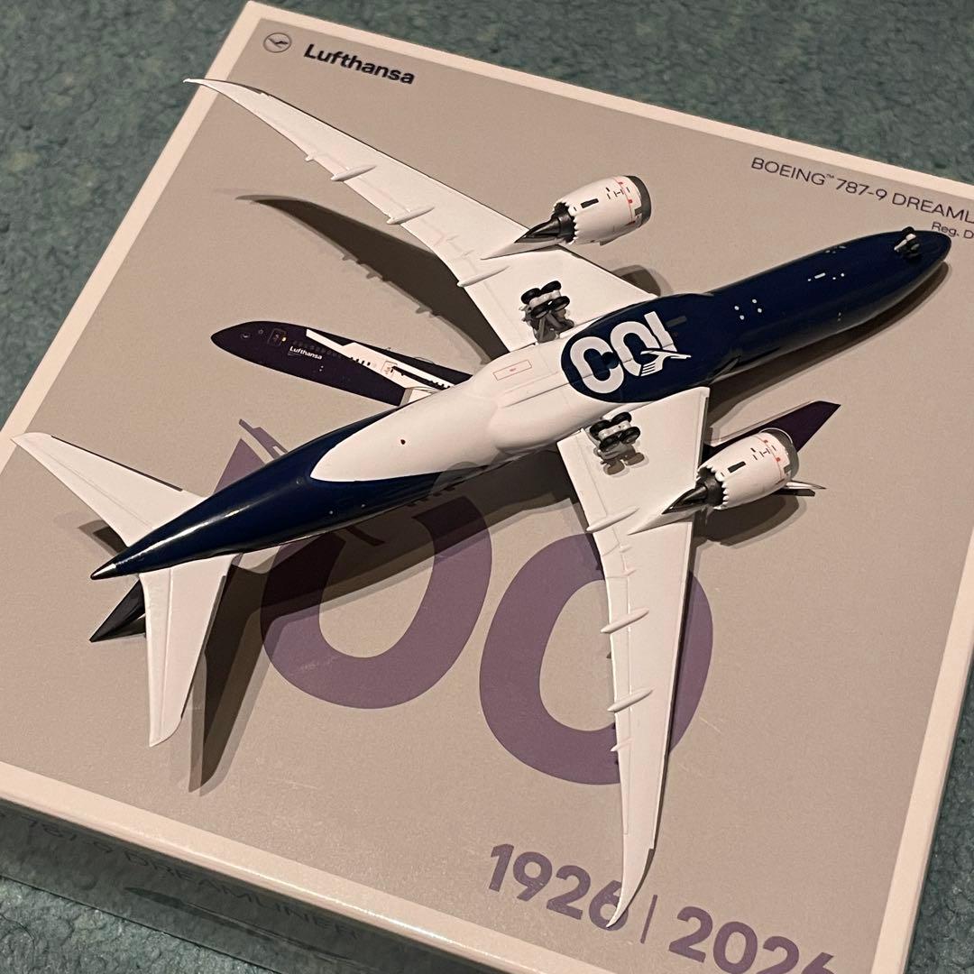 LUFTHANSA 787-9 ルフトハンザ 100周年 NG 1:400