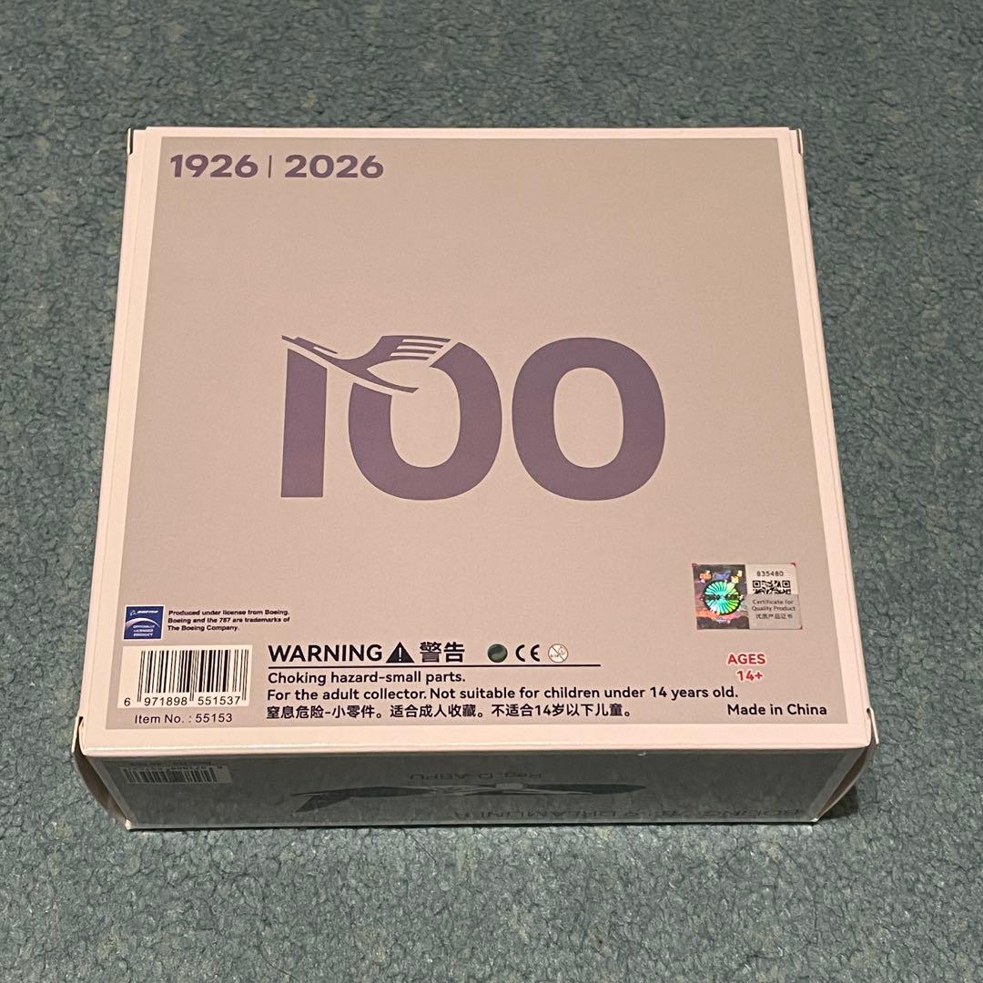 LUFTHANSA 787-9 ルフトハンザ 100周年 NG 1:400