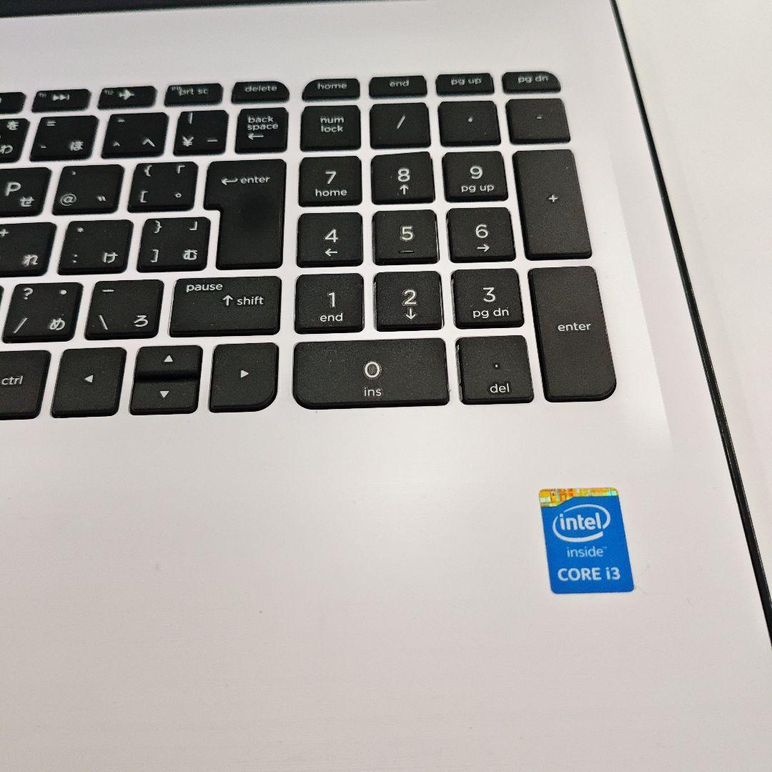 169HP 15.6インチノートPC Intel Core i3