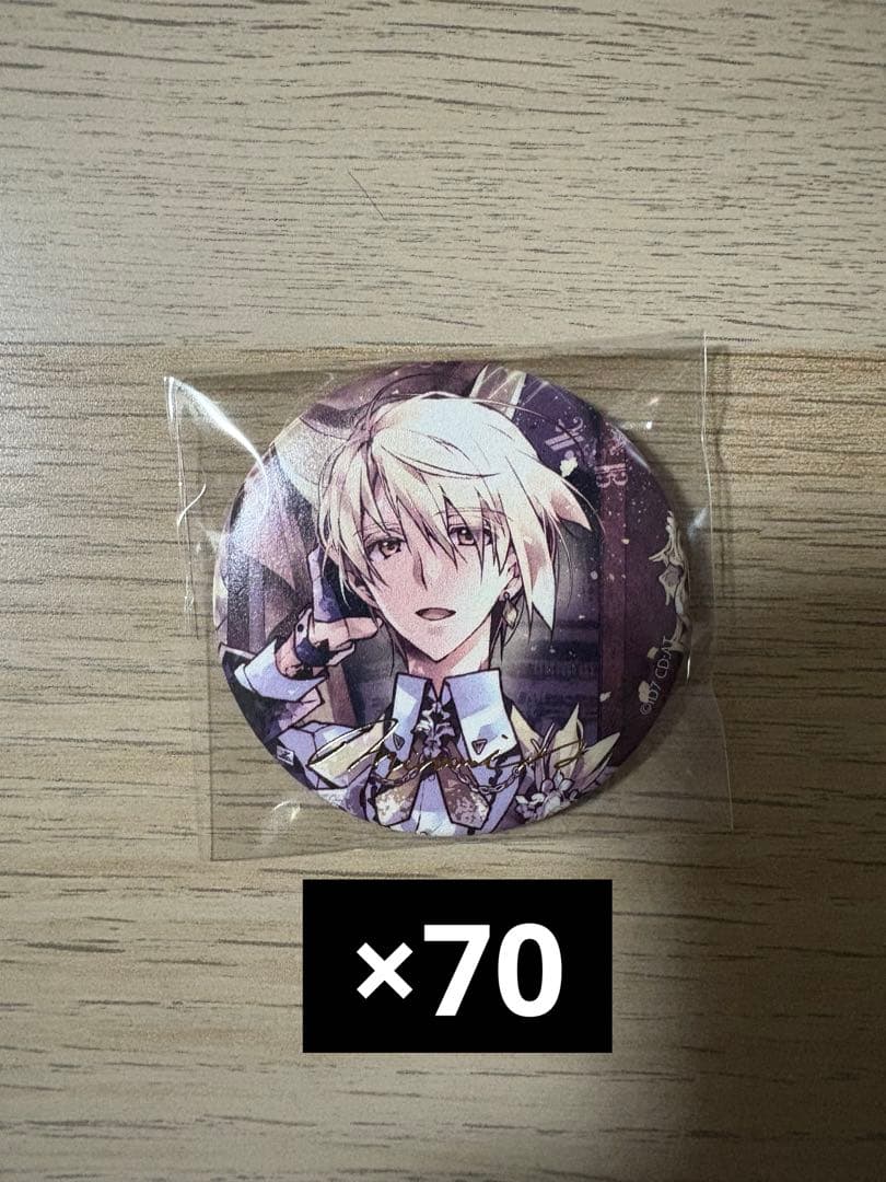 アイナナ アイドリッシュセブン 8周年 缶バッジ 棗巳波