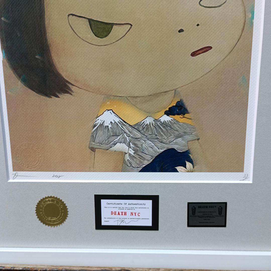 DEATH NYC BE637 サイン、ナンバー、COAあり