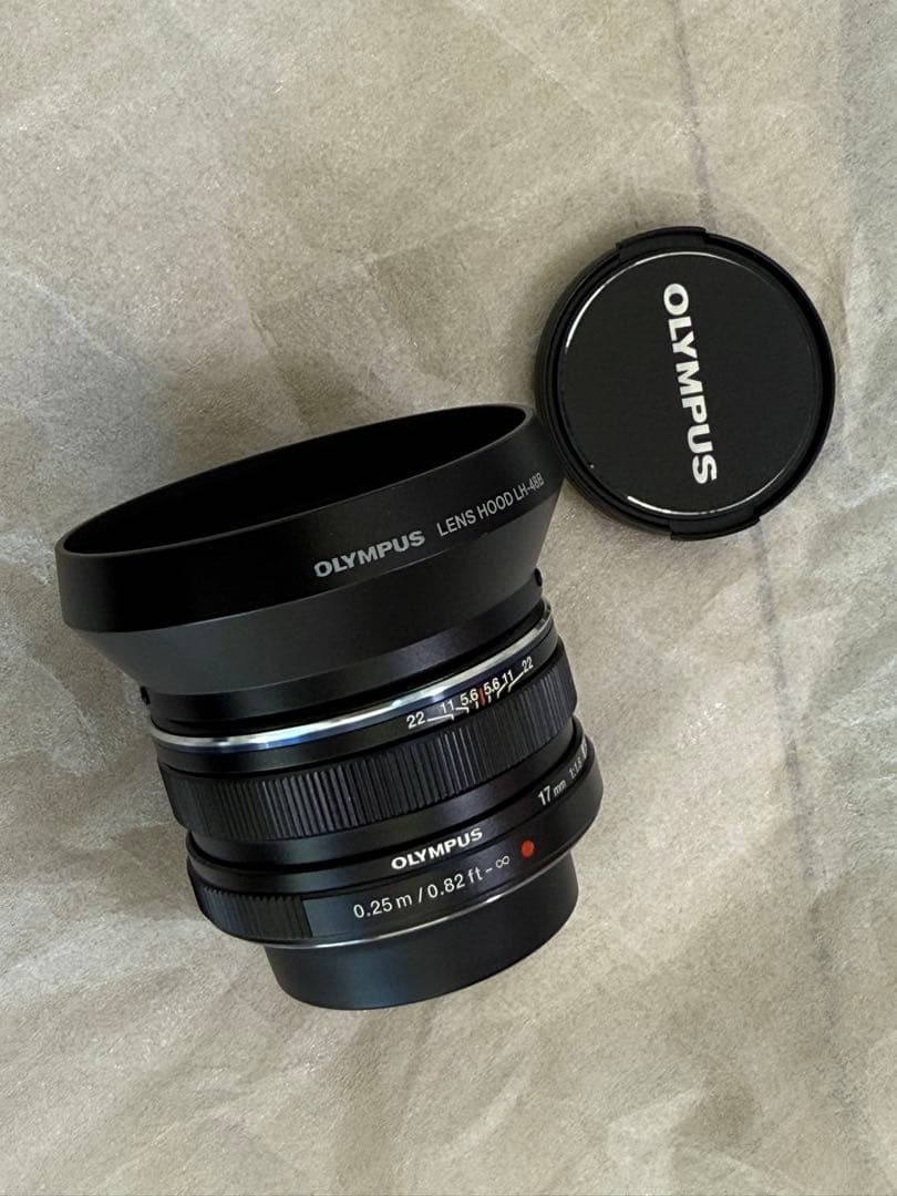 OLYMPUS M.ZUIKO DIGITAL 17mm F1.8 ＋フード