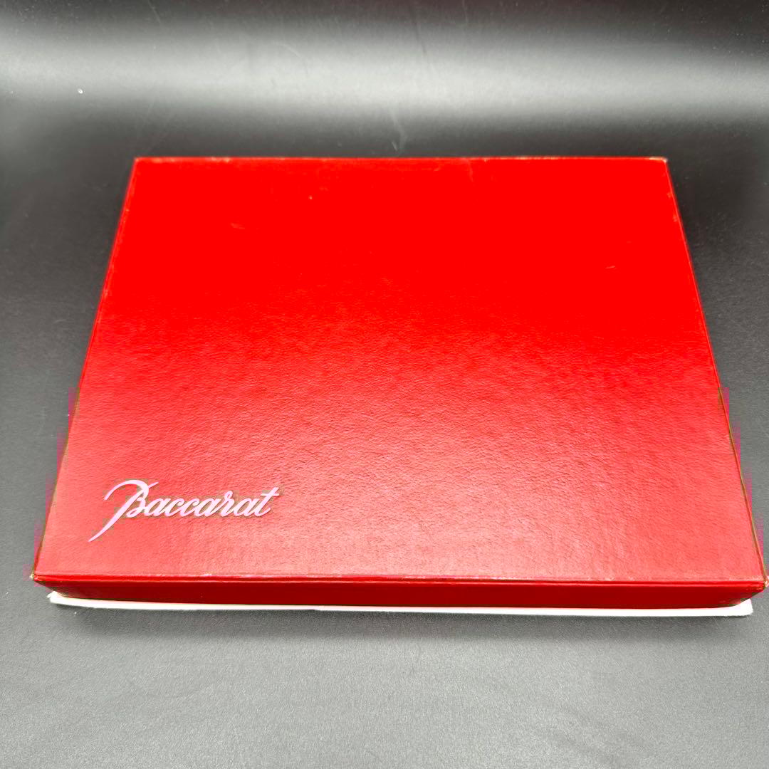 Baccarat バカラ　カトラリーレスト　ブラッククリスタル12本