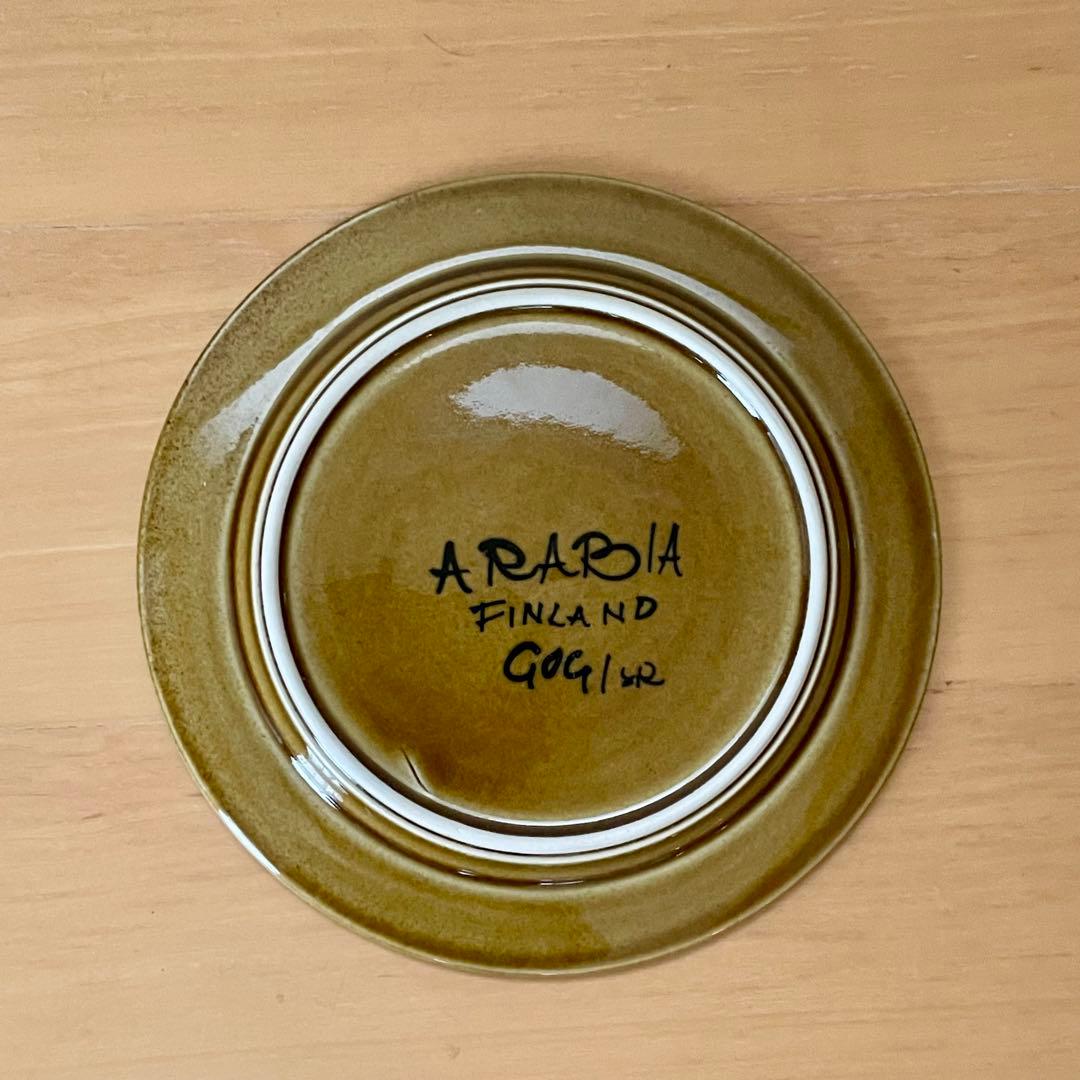 ARABIA　アラビア　Fructus　フラクタス　20㎝プレート③