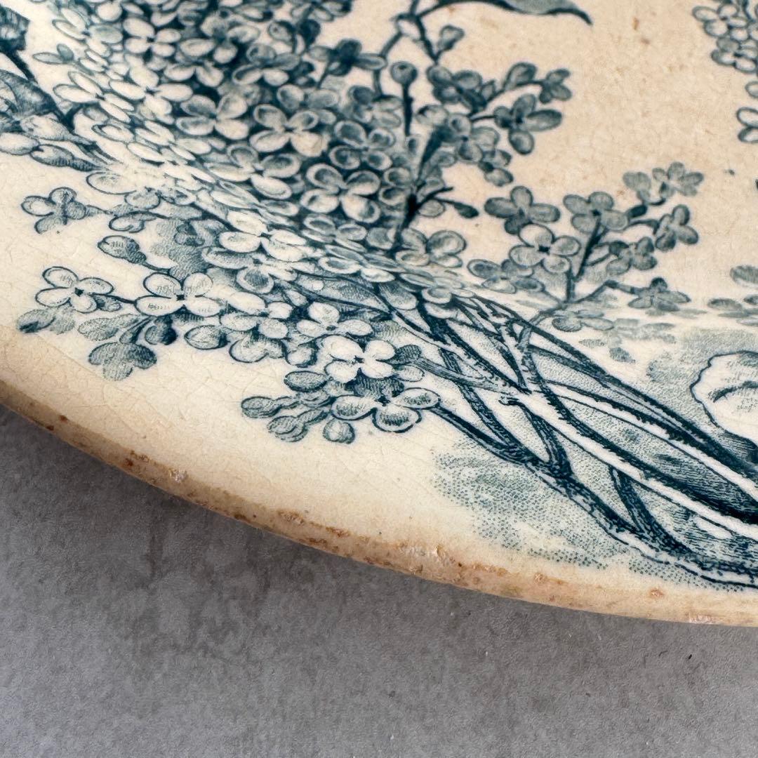 訳有　フランスアンティーク　Gien liras