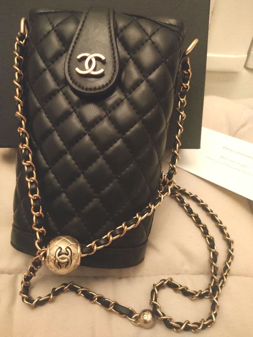 CHANEL　MAKE UP ミニ　チェーン　ショルダーバッグ　VIPノベルティ