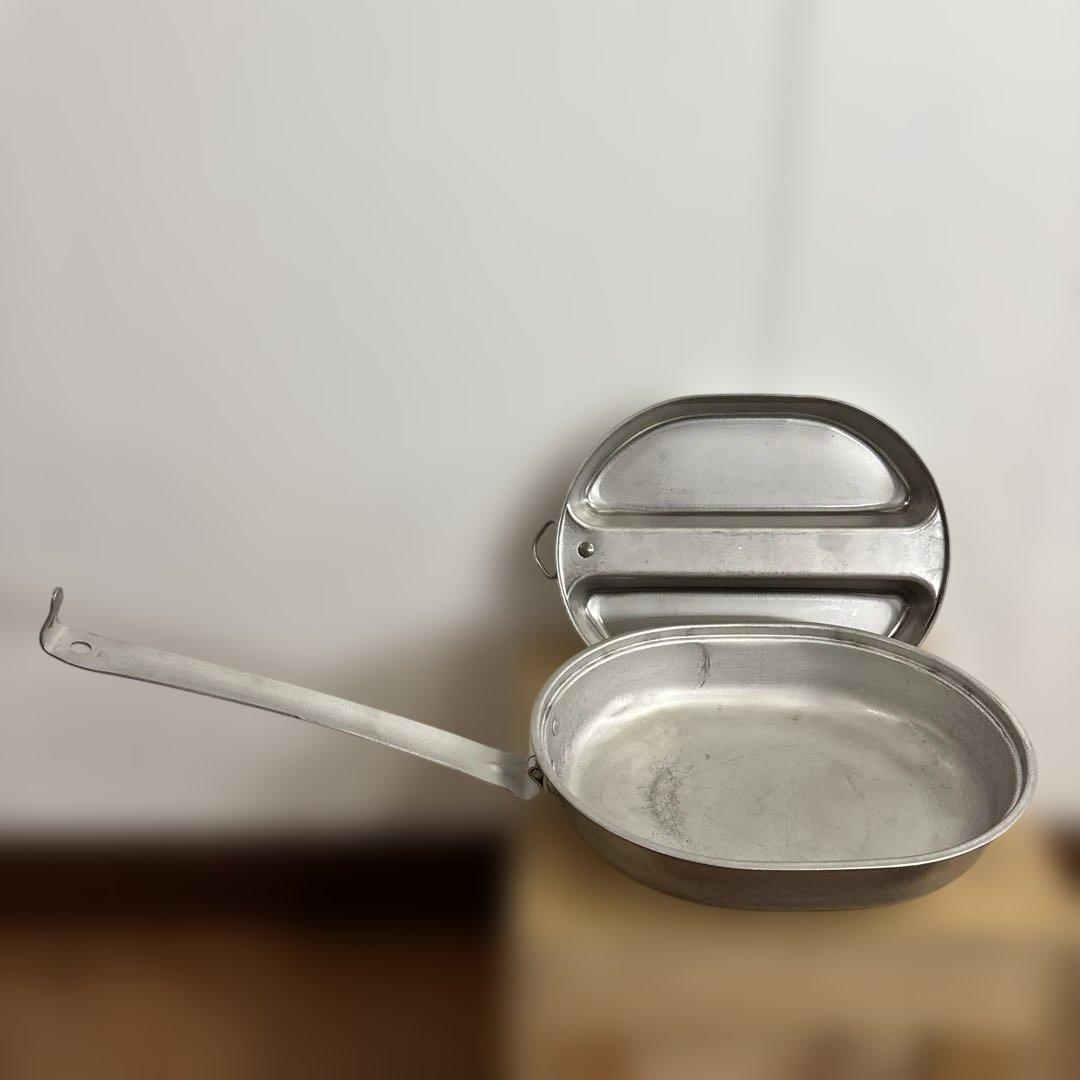 米軍　実物　1967年　メスキットパン　カトラリーセット　送料無料　④