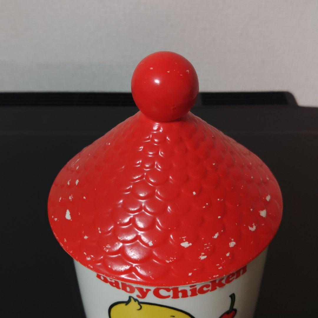 珍品 昭和 レトロ 内藤ルネ 陶器 小物入れ ベビーチキン