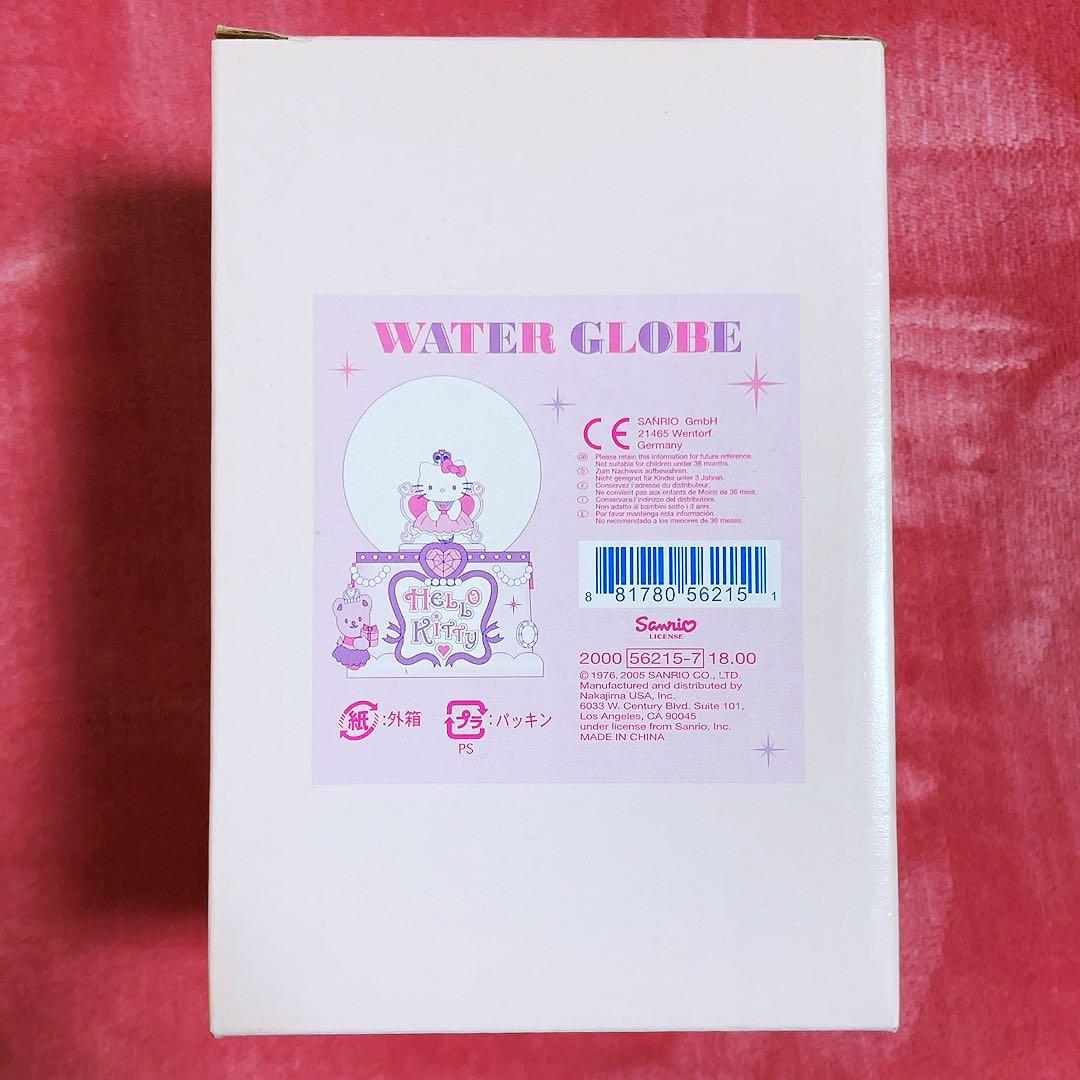 希少激レア　ハローキティ　海外限定スノードーム　エンジェル　ベア　2005年製