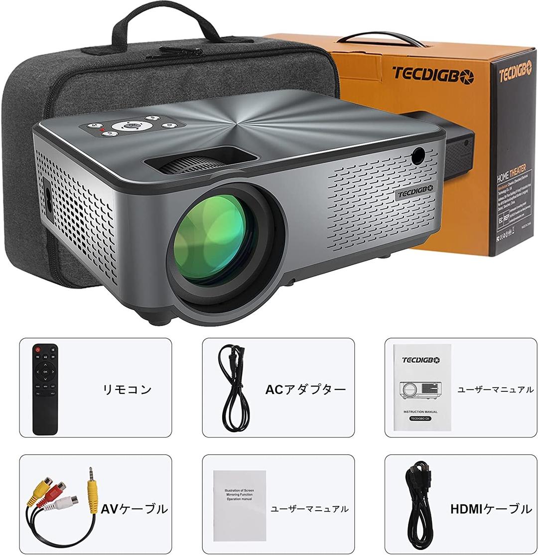 【映像美 高スペックシアター❗】プロジェクター小型5G 1080P 4K対応