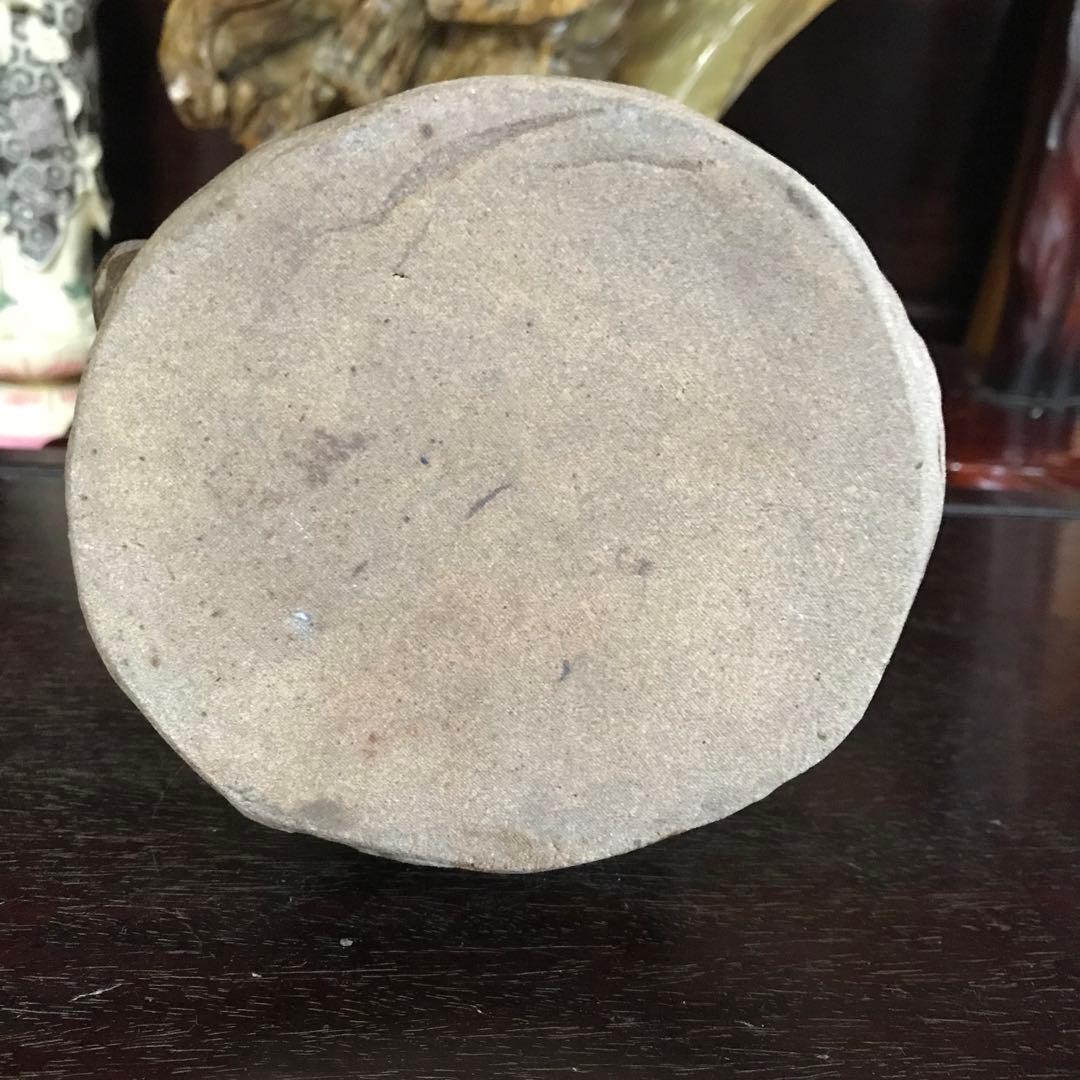 陶器　置物　信楽焼　備前焼　希少　裸婦　河童　親子像