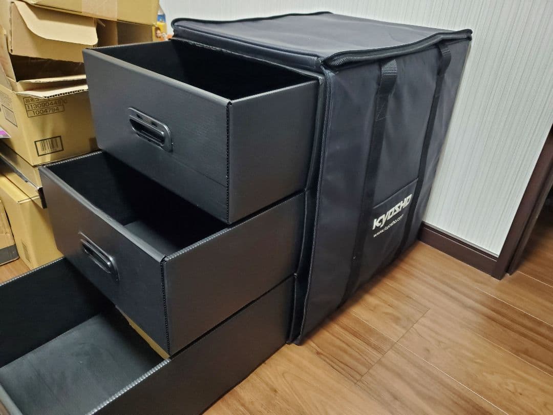 KYOSHO 京商大型キャリーケース バッグ黒