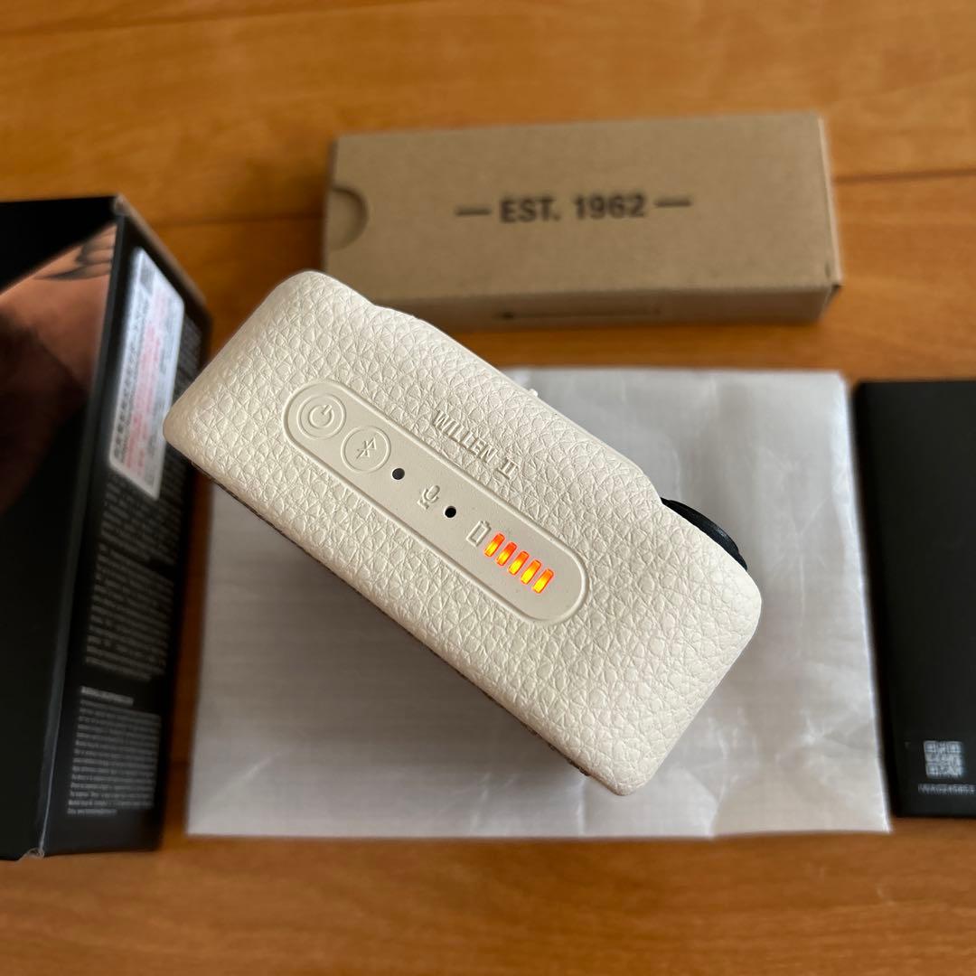 Marshall WILLEN II Bluetoothスピーカー　クリーム