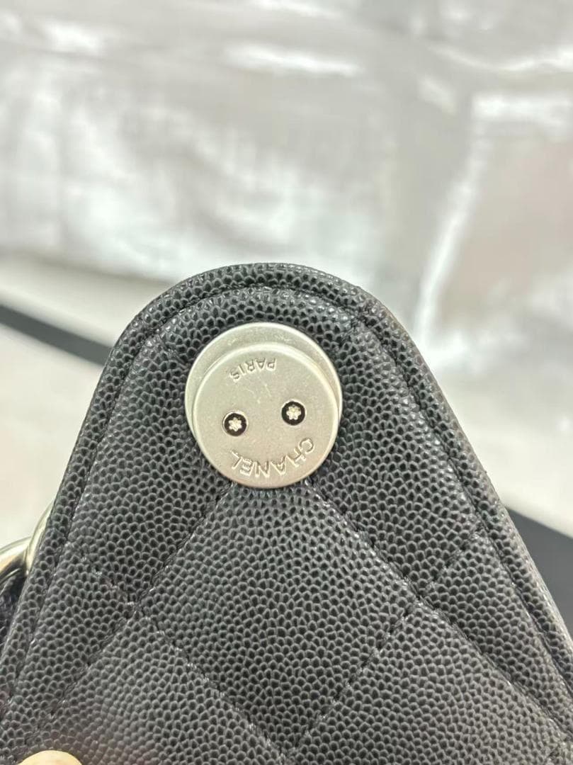 極美品 未使用 25SS ブラック キルティング バッグ~~~