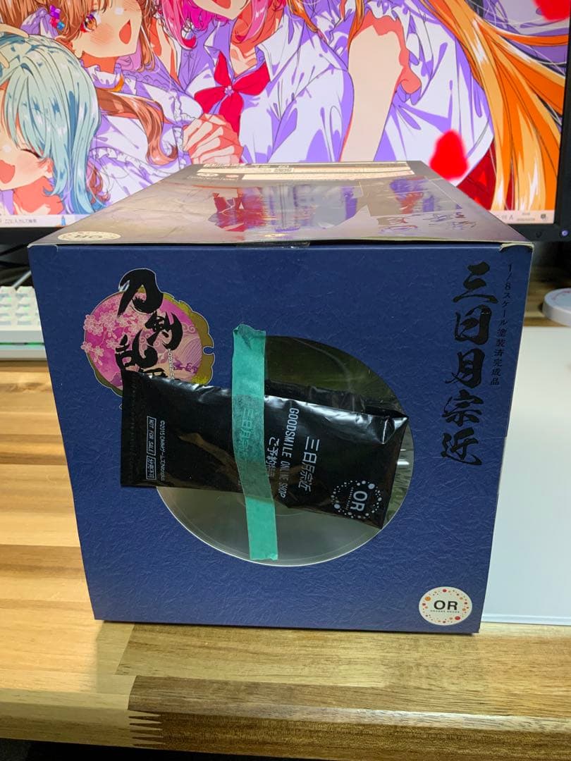 刀剣乱舞　三日月宗近　フィギュア特典付き