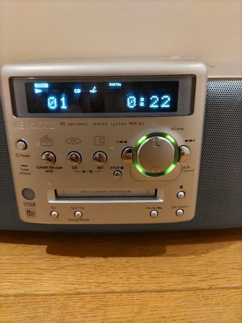 KENWOOD MDX-K1 CD・MDステレオシステム