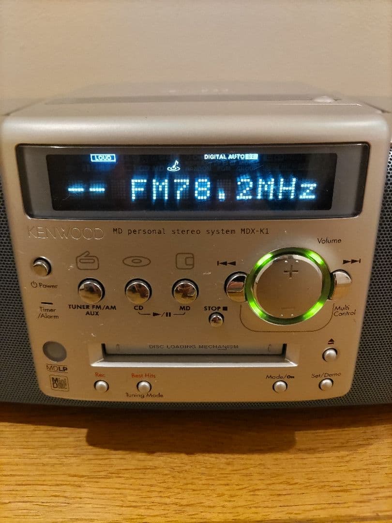 KENWOOD MDX-K1 CD・MDステレオシステム