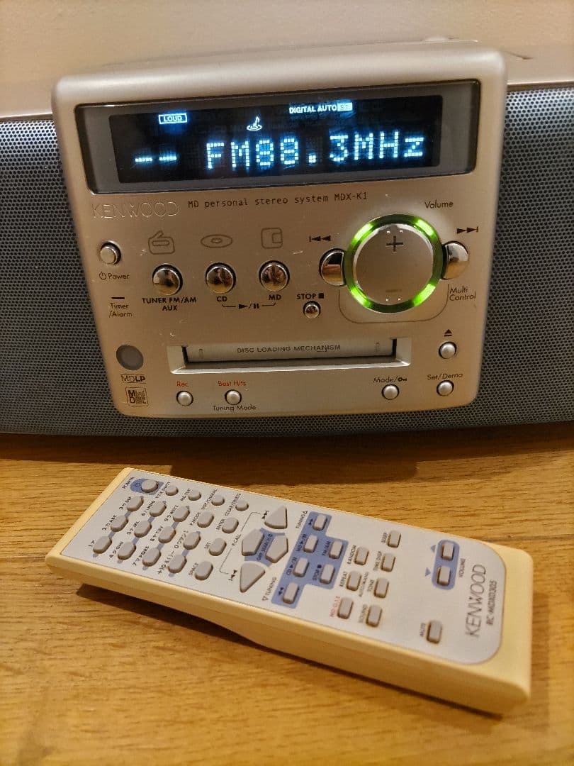KENWOOD MDX-K1 CD・MDステレオシステム